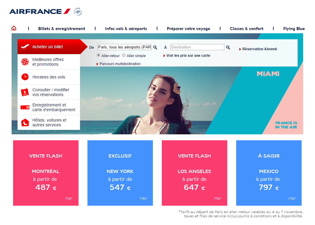 coupon code Air France