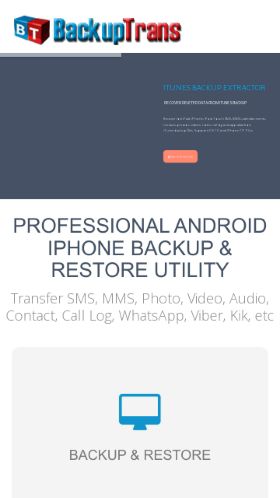 backuptrans promo code