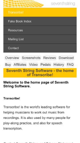 Transcribe 7th string Transcribe 7th string