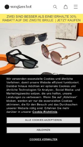 sunglass hut promo code